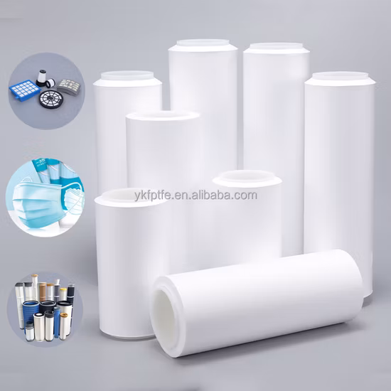 Высокопроизводительный абсолютный картридж фильтра гидрофобный PTFE плиссированный для ферментации сжатого воздуха с мембраной микропор 0,003 мкм 0,01 мкм 10 20 30 40 дюймов